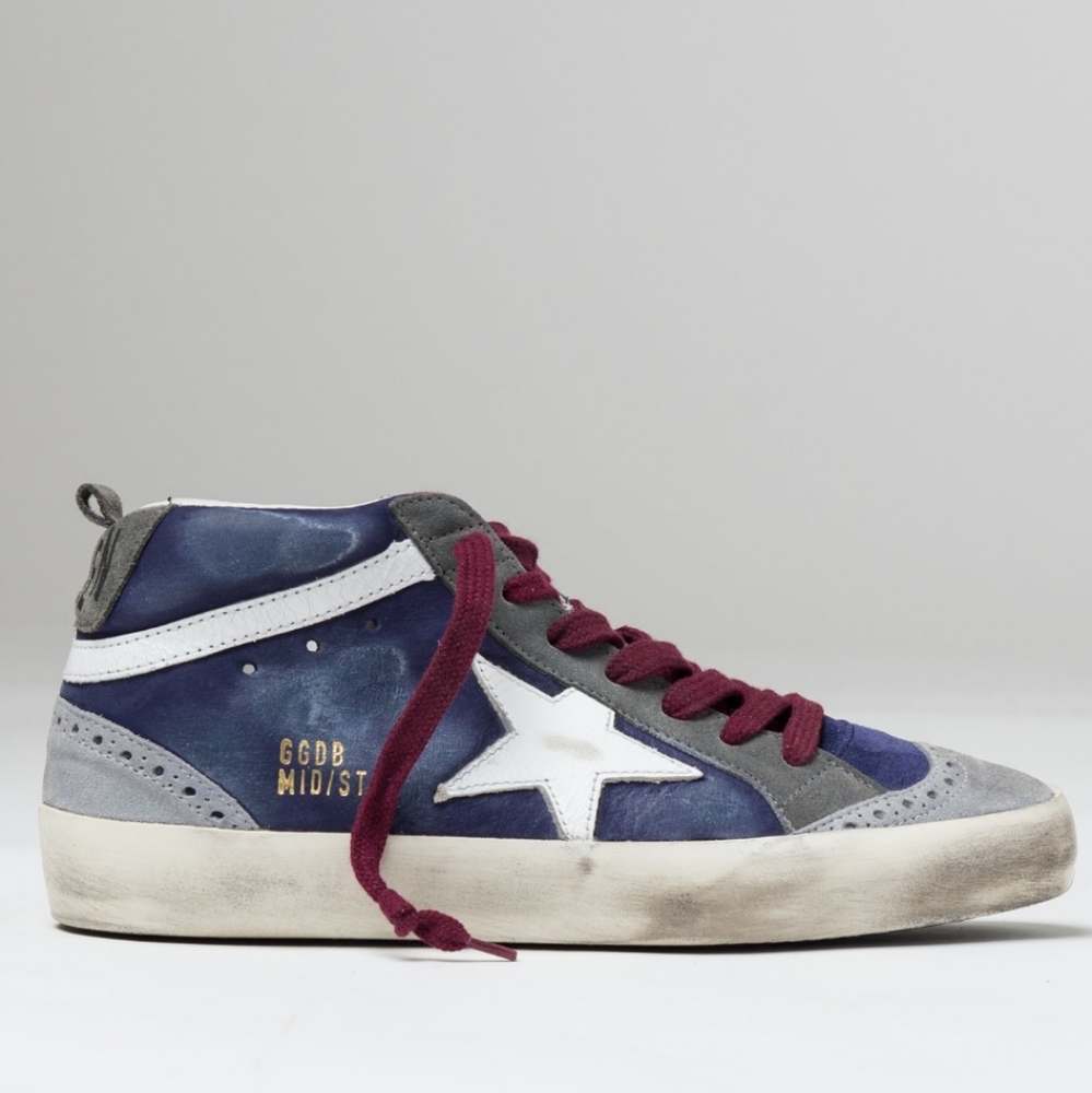 Golden Goose💯Suede Leather Mid star Sneake…
